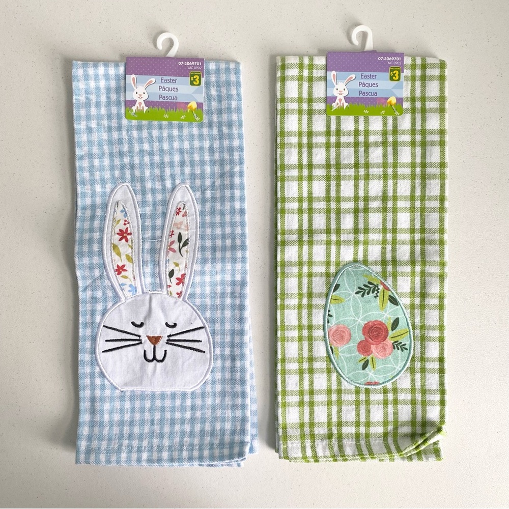 [ 3/$10 ] Easter Kitchen Towels